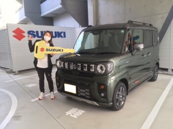 スペーシアギア　ご納車おめでとうごさいます